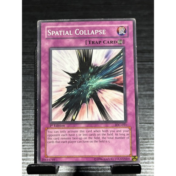 Other - Spatial Collapse IOC-051 Yu-Gi-Oh! 1st Edition‎ Common Trap